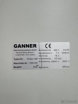 GANNOMAT Korpusový lis lamelový, typ Concept 70 Eco - 7