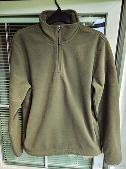 Flísová mikina Kariban ENZO K912 olivová - 7