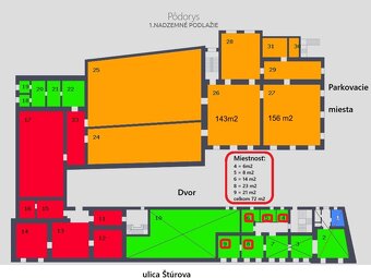 Komerčné priestory Košice – centrum, Stará Sladovňa - 7