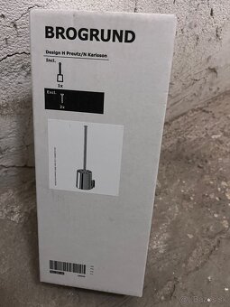 Nerezový kôš + WC kefa IKEA - 7