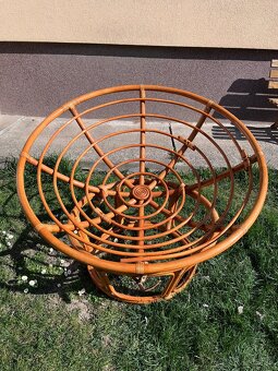 Ratanové kreslo + papasan - 7
