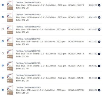 Toshiba N300 Pro - NAS 18TB - 7