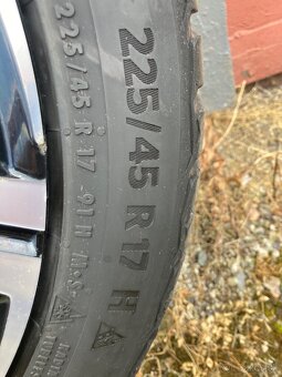 Originál Toyota 5x114,3 - 225/45R17 zimné - 7