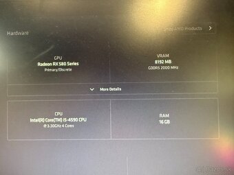 Herný počítač i5-4590/16GB RAM/RX 580 8GB - 7