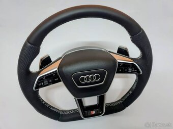SPORTOVY VYHREVANY AUDI VOLANT MULTIFUNKCIA F1 PADLA AIRBAG - 7