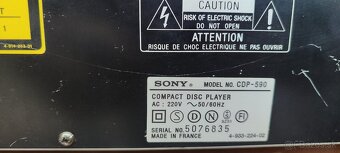 CD prehrávač Sony - 7
