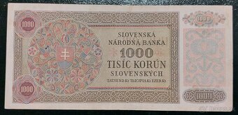Bankovky II. Slovenský štát od roku 1940 do 1945 - 7