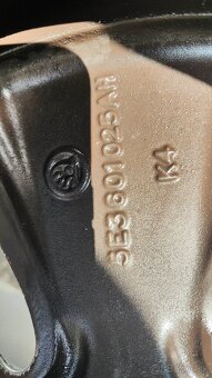 5x112 R16 Škoda originálne elektróny - sada - 7