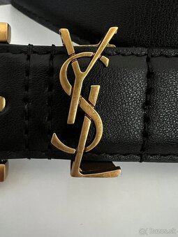 Čierny Yves Saint Lauren dámsky opasok 80cm - 7