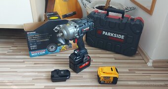 Aku Redukcia DeWALT 18V/ Milwaukee, pre náradie PARKSIDE 20V - 7