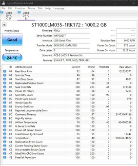 Rozne HDD 1000 GB až po 250 GB - 7