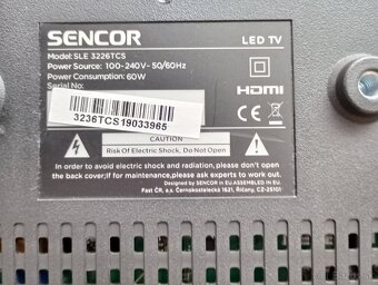 Tv Sencor 32", 81cm - 7