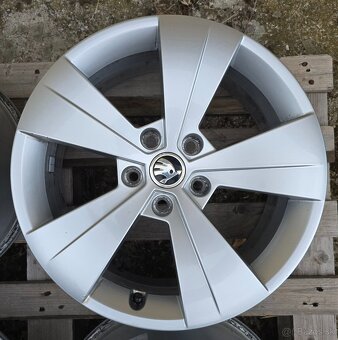 ORIGINÁL ŠKODA HLINÍKOVÉ DISKY 5x112 R17 - 7