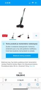 Elektrický rotačný mop Vileda Looper - 7