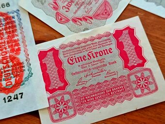 REZERVACE - Rakousko-Uherska (50, 20, 10, 2, 1 koruna) - 7