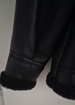 Kožušinková bunda Mango xl - 7