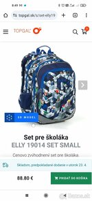 Školská taška Minecraft  značka Elly21014 aTopgal Elly 21015 - 7