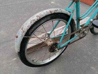 Predám starý detský bicykel - 7