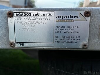 ✅Auto prepravník 3,5 T Agados - 7
