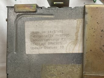 BMW OEM Radio Displej LCD, BM54 modul, DVD MK4 GPS mechanika - 7