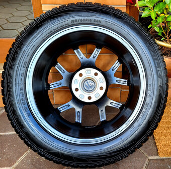 zimné alu R16 5x112, pneu FALKEN 195/60, Mini + BMW, TOP - 7