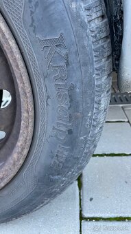 Zimné pneu 185/65 R15 na plechových diskoch 4x108 - 7