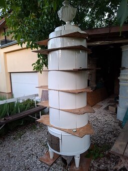 Kachlova pec starožitná - 7