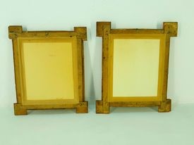 Staré drevené rámy TRAMP ART -rám na obraz - frame - 7