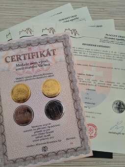 AG + AU Sada Zavraždenie sv. Václava 1929/R17 RR - 7