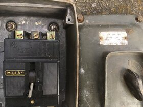 Zásuvky a istič 380V - 7