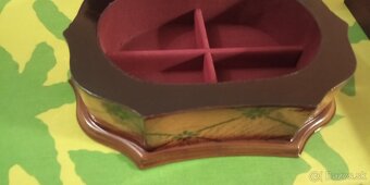 Cibuľový obrus suprava, darč..krabicky krokodíla - 7