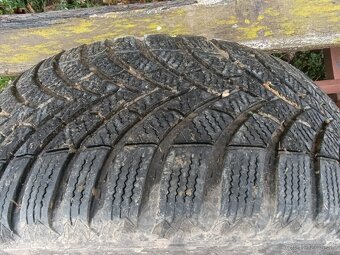 Elektróny Mercedes 5x112 na zimných pneumatikách 215/60R16 - 7