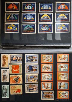 Predám zápalkové krabičky - nálepky - 7