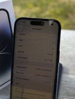 Apple iPhone 14 Pro Black 128GB | 86% | TOP STAV - 7