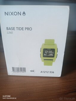 Nixon Base Tide Pro Lime hodinky - 7