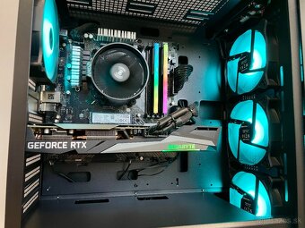 Herný PC - R5 5500,RTX 3060 Ti 8GB,16GB RAM,512GB SSD+HDD - 7