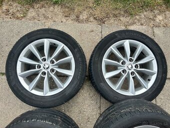 205/ 55 r16 letné pneu + disky - 7
