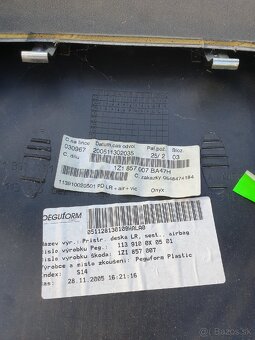 PALUBNA PRISTROJOVA DOSKA 1Z1857007 SKODA OCTAVIA2 II 04-13 - 7