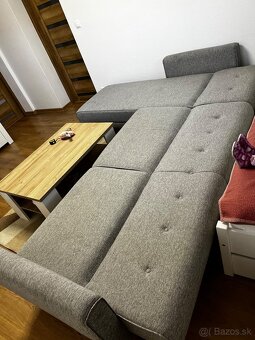 Rozkladatelny rohový gauč - 7