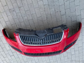 škoda fabia 2 predny naraznik kapota - 7