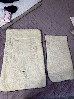 Predám fusák – ružový, teplý, s umelou ovčou vlnou - 7