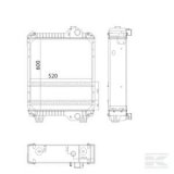 CHLADIČ- CASE IH-NEW HOLLAND - 7