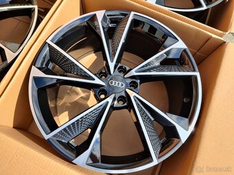 Sada ALU 5x112 R19 design RS MACHINED BLACK - 7