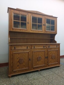 Selský příborník, kredenc, nábytek z masívu - 7