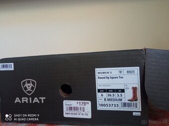 Ariat western čižmy - 7