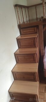 Poschodová posteľ so schodiskom - 7