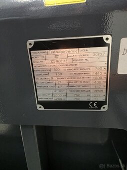 Vychystávací vozík JX1 - 2 SN2291600143 - 7