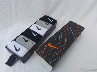 Pánské ponožky Nike, celkově 6 párů v balení, vel. 41 - 45 - 7
