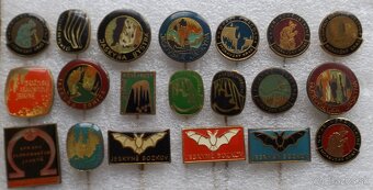 odznaky - turistika, heraldika, príroda, hrady, kúpele, erby - 7