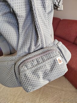 Nosič ERGOBABY - OMNI DELUXE Mesh - Pearl Grey - NOVÝ - 7